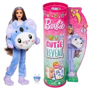 Set of 2 Barbie Cutie Reveal Doll with Outfit